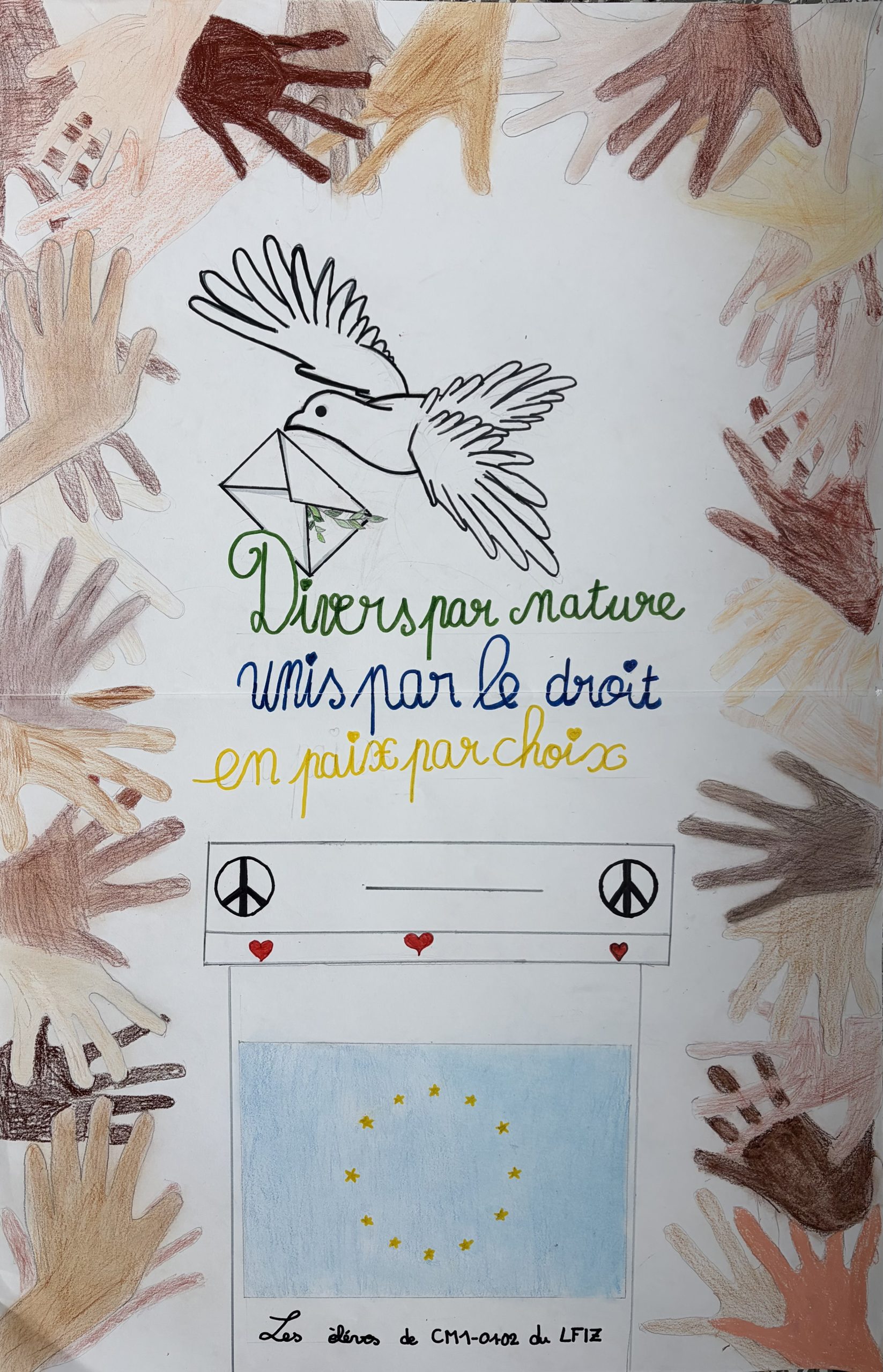 Affiche gagnante - Lycée Français International de Zürich