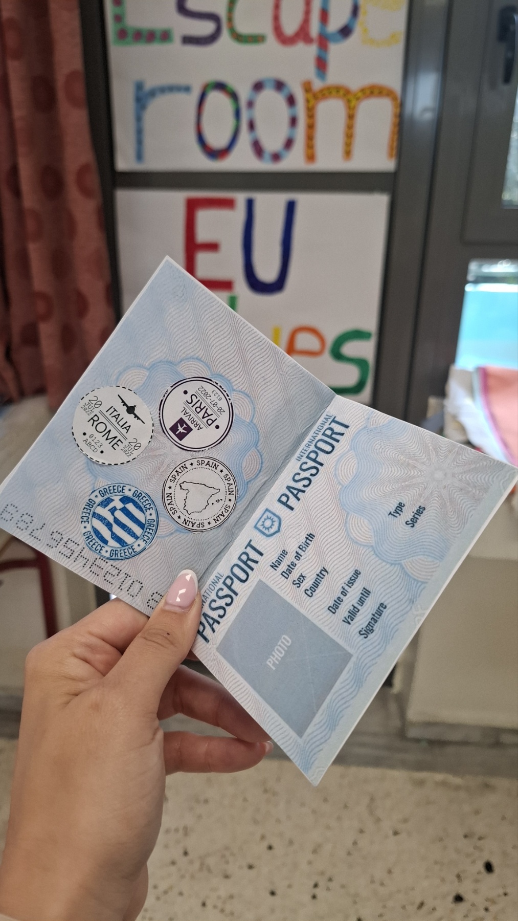Activité en classe en Turquie